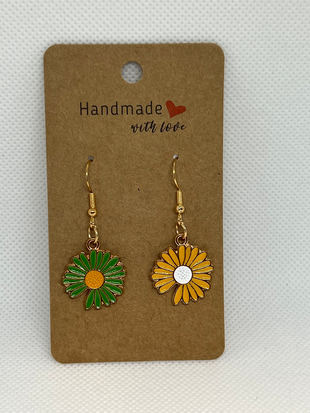 Daisy He Loves Me, He Loves Me Not Earrings - Athena's Fashion Boutique