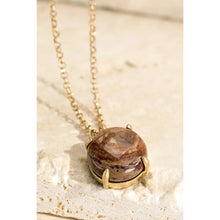 Load image into Gallery viewer, Natural Stone Charm Necklace
