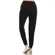 Load image into Gallery viewer, Black  Buttery Soft Relaxed Fit Joggers
