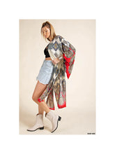 Load image into Gallery viewer, Long Pattern Kimono - Athena&#39;s Fashion Boutique
