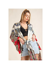 Load image into Gallery viewer, Long Pattern Kimono - Athena&#39;s Fashion Boutique
