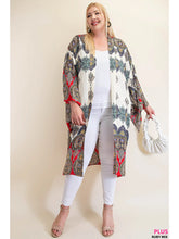 Load image into Gallery viewer, Long Pattern Kimono - Athena&#39;s Fashion Boutique
