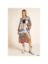 Load image into Gallery viewer, Long Pattern Kimono - Athena&#39;s Fashion Boutique
