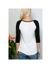 Load image into Gallery viewer, Llama Print Raglan Shirt - Athena&#39;s Fashion Boutique
