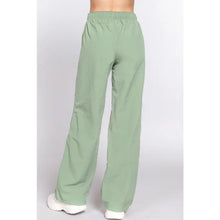 Load image into Gallery viewer, Sage Elastic Waist Parachute Pants
