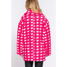 Load image into Gallery viewer, Pink Checkered Coat
