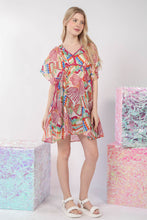 Load image into Gallery viewer, Pink Multicolor Cover Up Dress - Athena&#39;s Fashion Boutique
