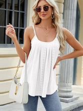 Load image into Gallery viewer, White Eyelet Tank Top - Athena&#39;s Fashion Boutique
