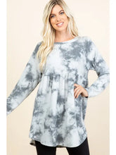 Load image into Gallery viewer, Tie Dye Printed Ultra Soft Tunic Top - Athena&#39;s Fashion Boutique
