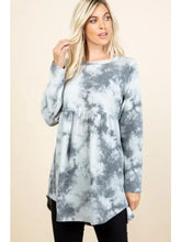 Load image into Gallery viewer, Tie Dye Printed Ultra Soft Tunic Top - Athena&#39;s Fashion Boutique
