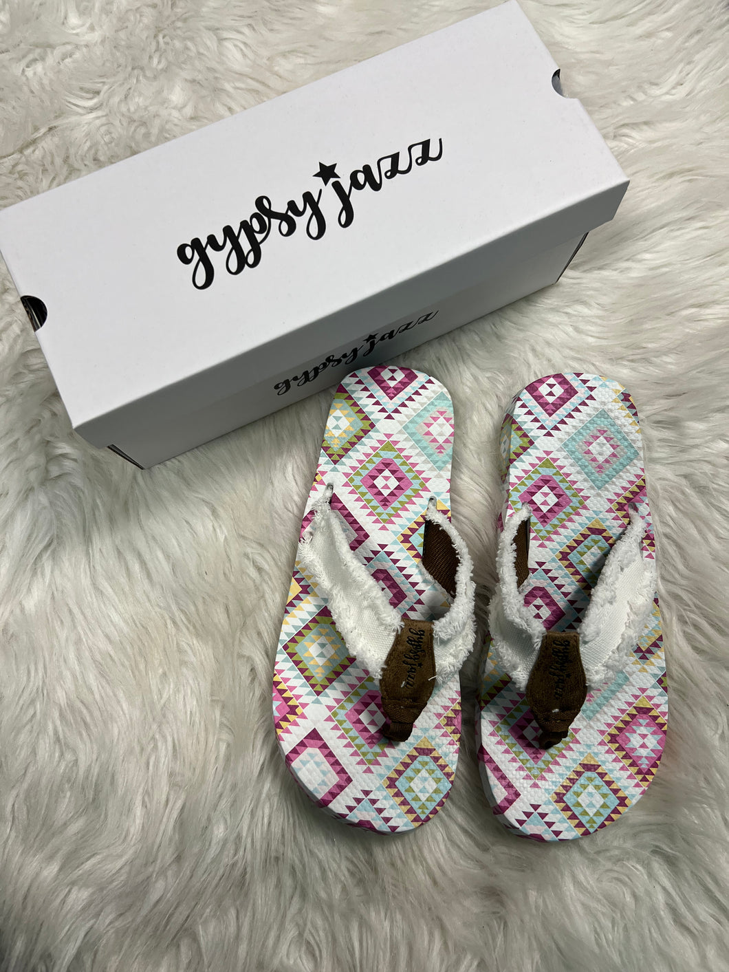 Tallulah White Sandals by Gypsy Jazz - Athena's Fashion Boutique