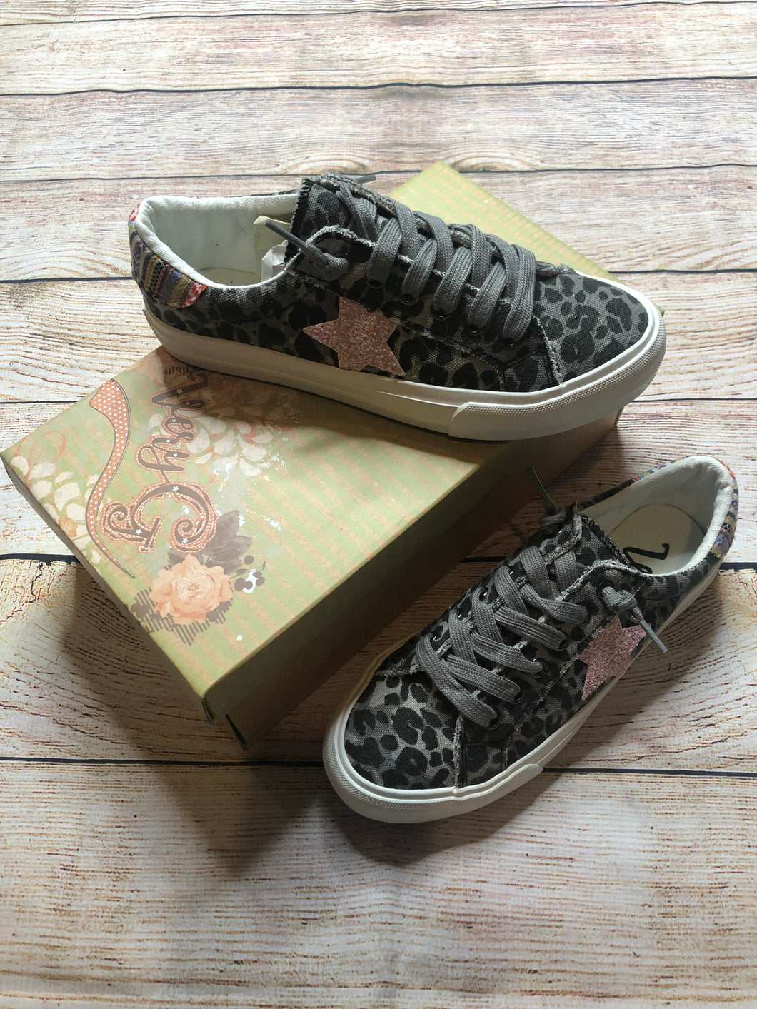 Cosmic Gray Very G Sneakers - Athena's Fashion Boutique