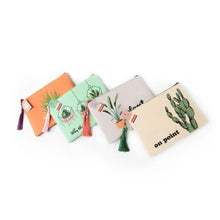 Load image into Gallery viewer, Olivia Moss Plant Perfection Cosmetic Bags - Athena&#39;s Fashion Boutique
